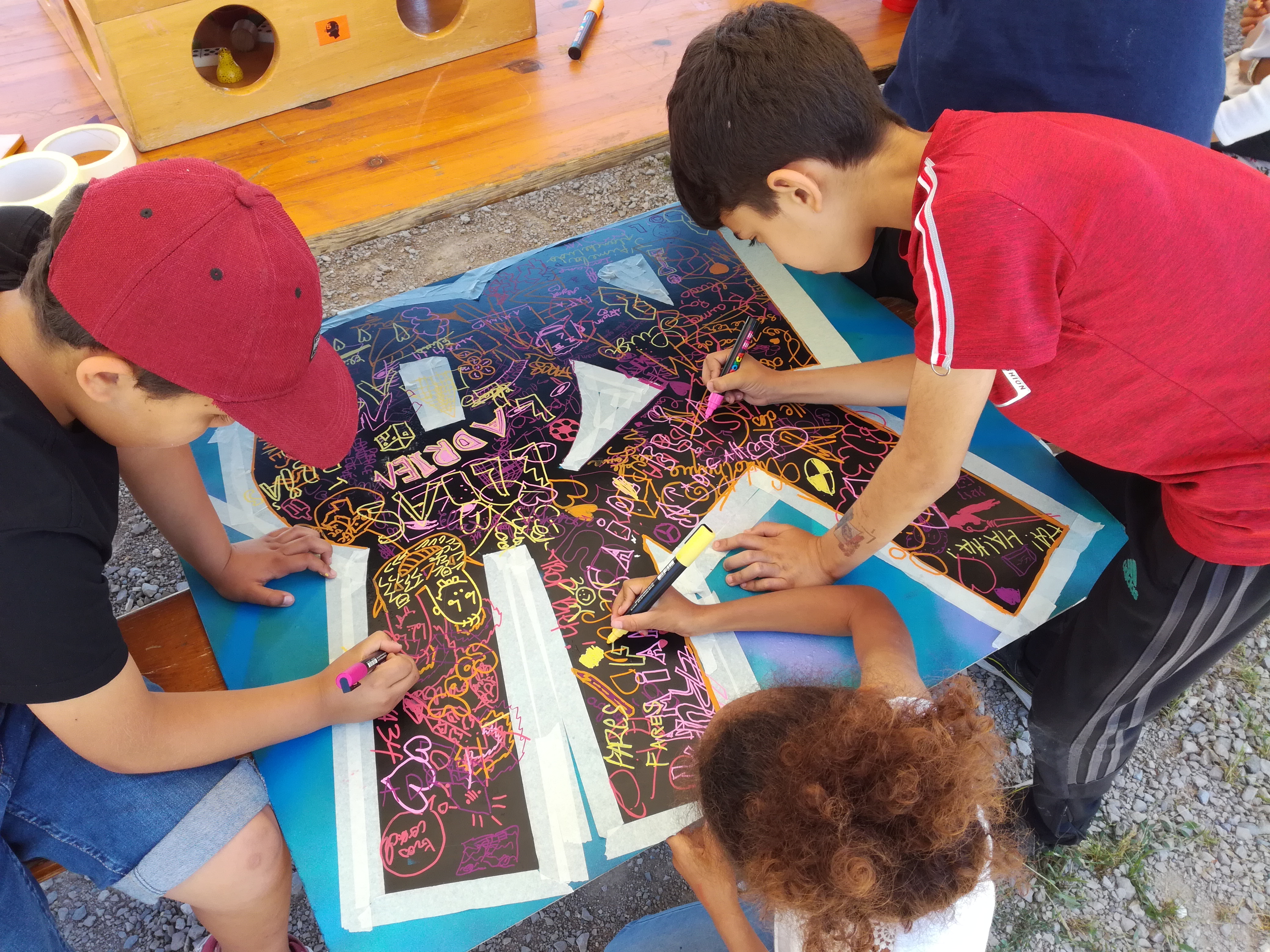 Atelier street art et deejaying